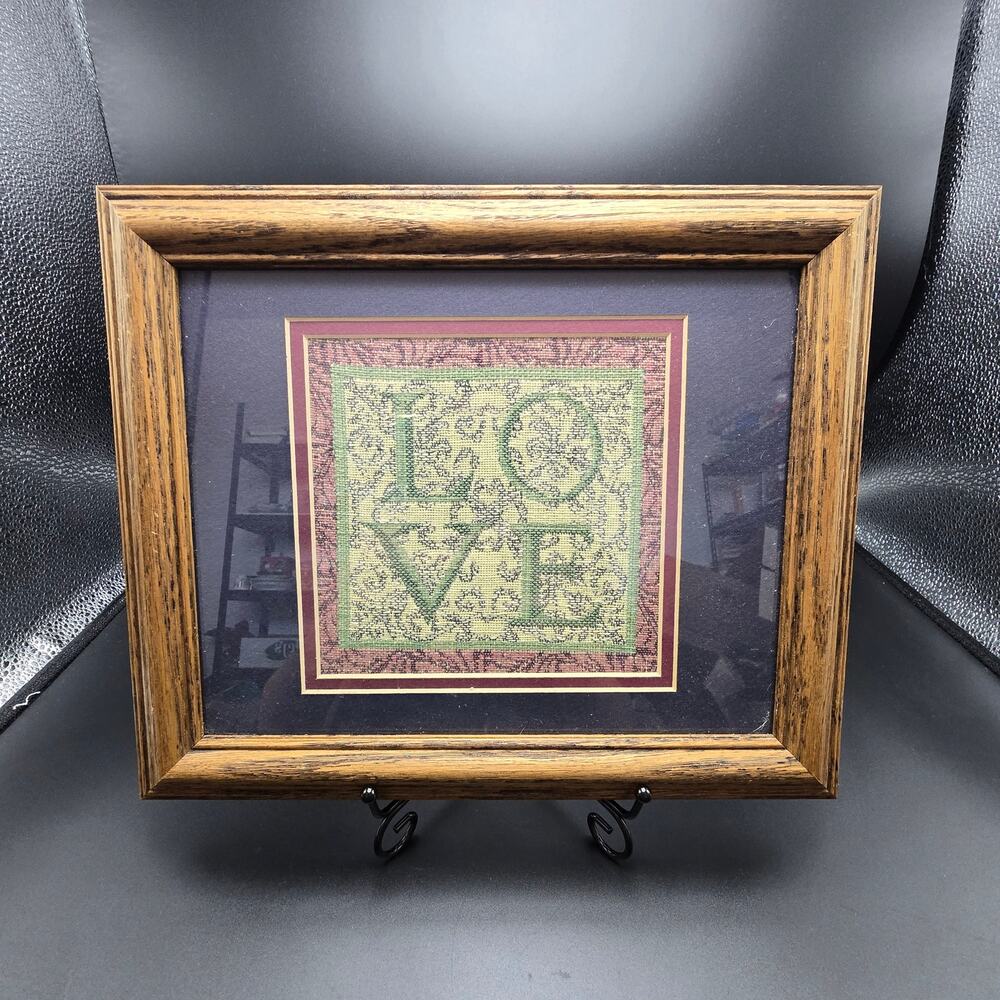 Vintage Gwen Mamula Expression in Art Cross Stitch Love